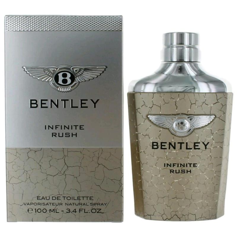 Bentley Infinite Rush By Bentley, 3.4 Oz Eau De Toilette Spray For Men