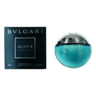 Aqva Pour Homme By Bvlgari, 1.7 Oz Eau De Toilette Spray For Men