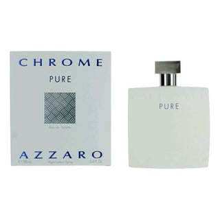 Chrome Pure By Azzaro, 3.4 Oz Eau De Toilette Spray For Men