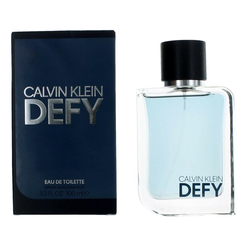 Defy By Calvin Klein, 3.3 Oz Eau De Toilette Spray For Men