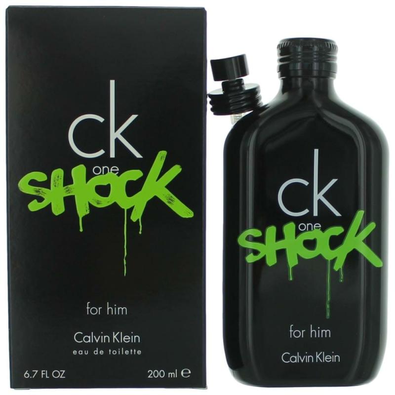 Ck One Shock By Calvin Klein, 6.7 Oz Eau De Toilette Spray For Men