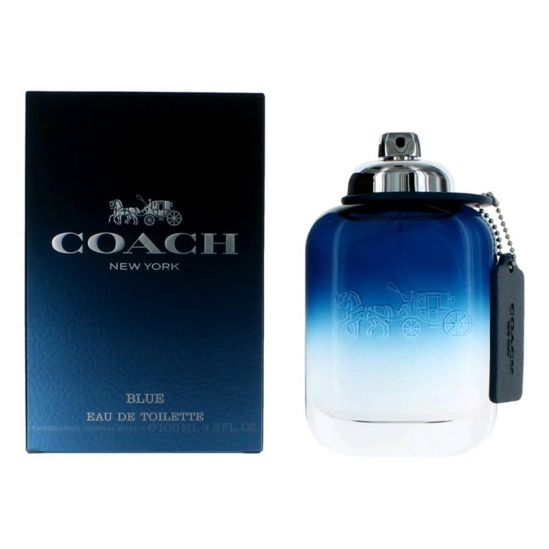 Coach Blue By Coach, 3.4 Oz Eau De Toilette Spray For Men