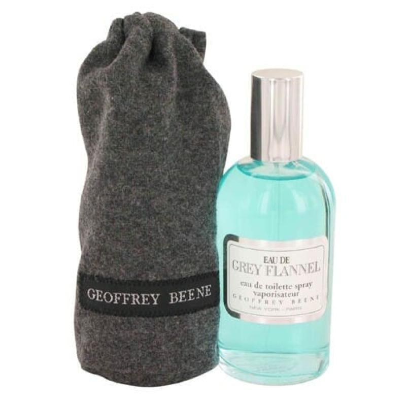 Eau De Grey Flannel By Geoffrey Beene, 4 Oz Eau De Toilette Spray For Men
