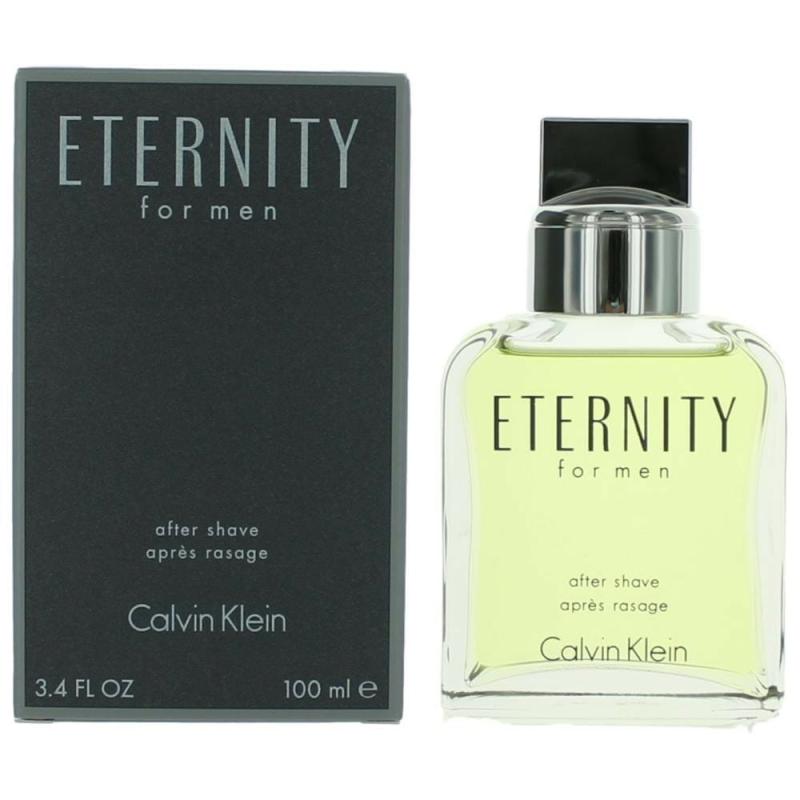 Eternity By Calvin Klein, 3.4 Oz After Shave Splash For Men