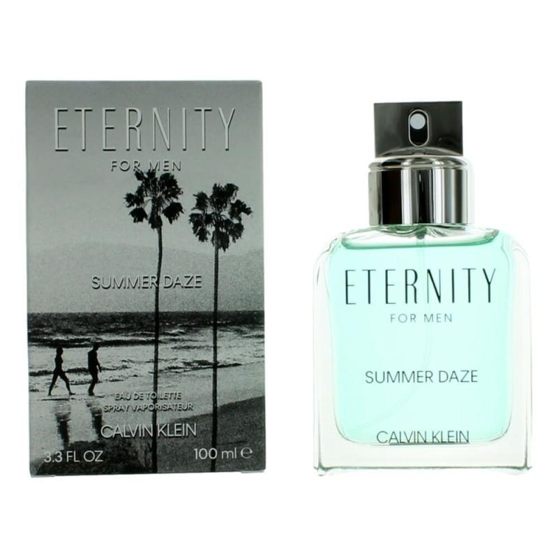 Eternity Summer Daze By Calvin Klein, 3.3 Oz Eau De Toilette Spray For Men