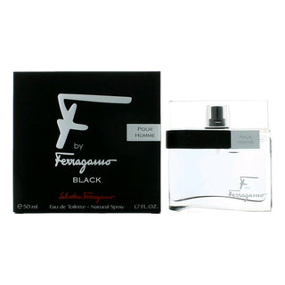 F Black By Salvatore Ferragamo, 1.7 Oz Eau De Toilette Spray For Men