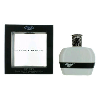 Mustang White By Mustang, 3.4 Oz Eau De Toilette Spray For Men