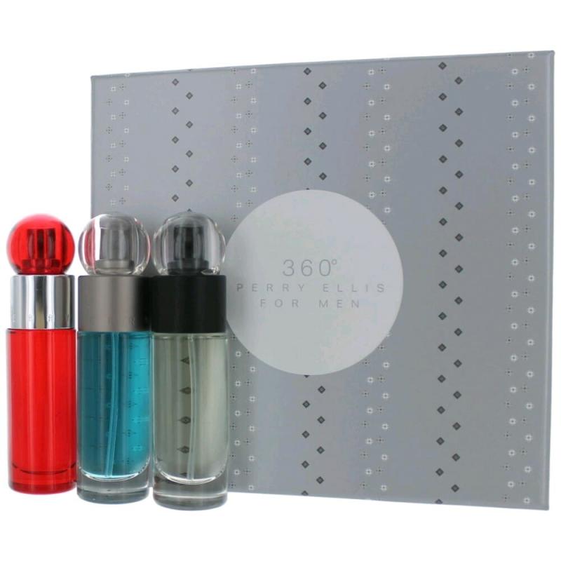 Perry Ellis 360 By Perry Ellis, 3 Piece Variety Set For Men With Reserve