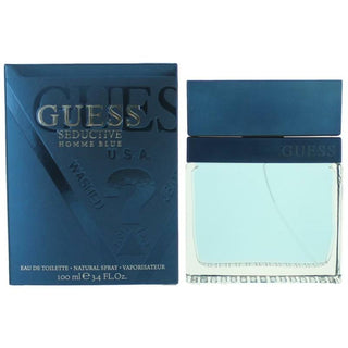 Guess Seductive Homme Blue By Guess, 3.4 Oz Eau De Toilette Spray For Men