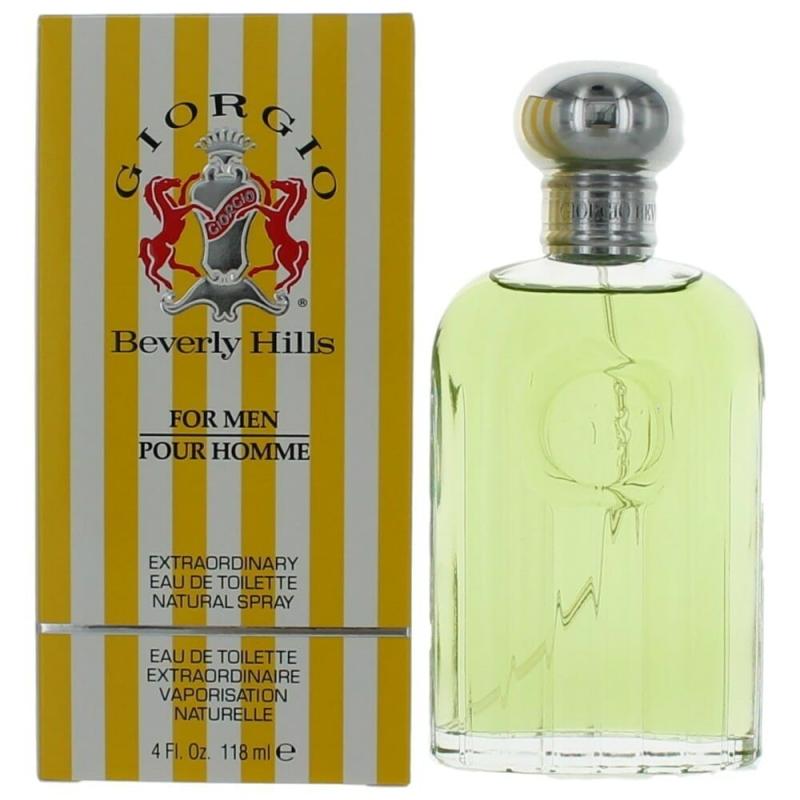 Giorgio By Beverly Hills, 4 Oz Extraordinary Eau De Toilette Spray For Men