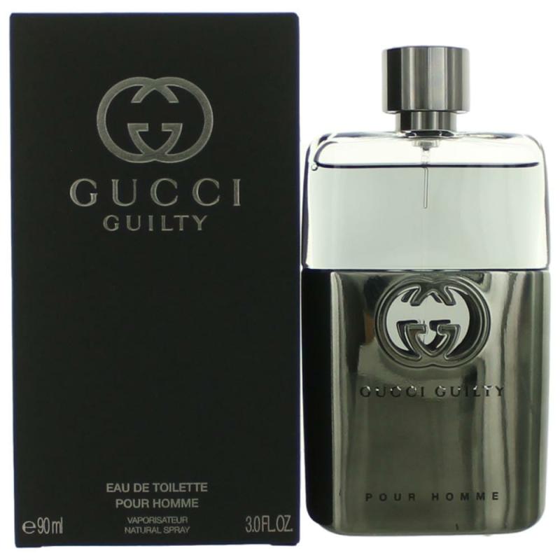Gucci Guilty Pour Homme By Gucci, 3 Oz Eau De Toilette Spray For Men