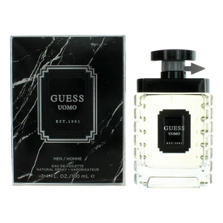 Guess Uomo By Guess, 3.4 Oz Eau De Toilette For Men