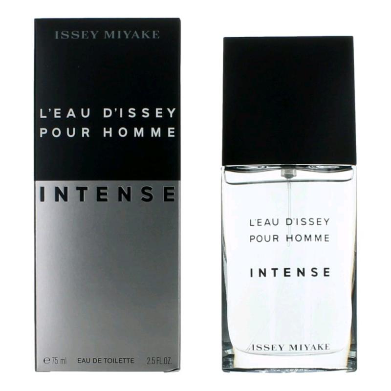 L'Eau D'Issey Intense By Issey Miyake, 2.5 Oz Eau De Toilette Spray For Men