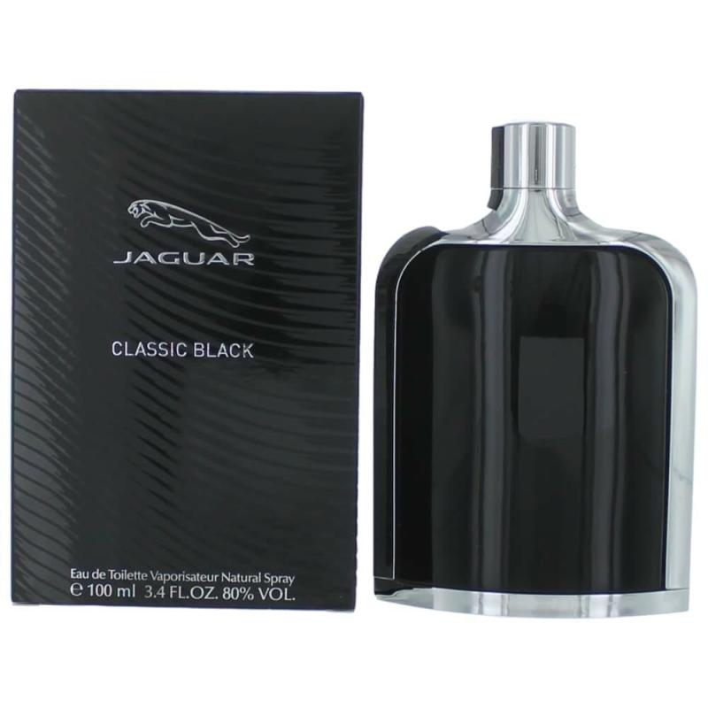 Jaguar Classic Black By Jaguar, 3.4 Oz Eau De Toilette Spray For Men