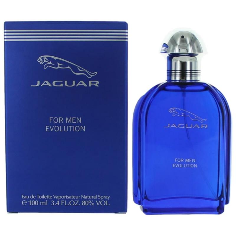 Jaguar Evolution By Jaguar, 3.4 Oz Eau De Toilette Spray For Men