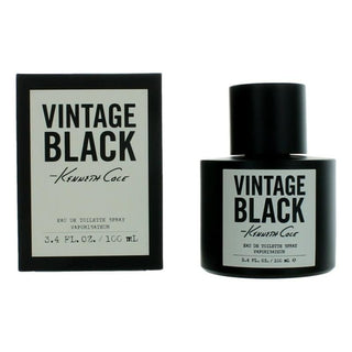 Kenneth Cole Vintage Black By Kenneth Cole, 3.4 Oz Eau De Toilette Spray For Men