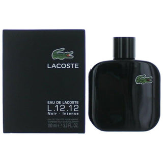 Lacoste L.12.12 Black Noir Intense By Lacoste, 3.3 Oz Eau De Toilette Spray For Men
