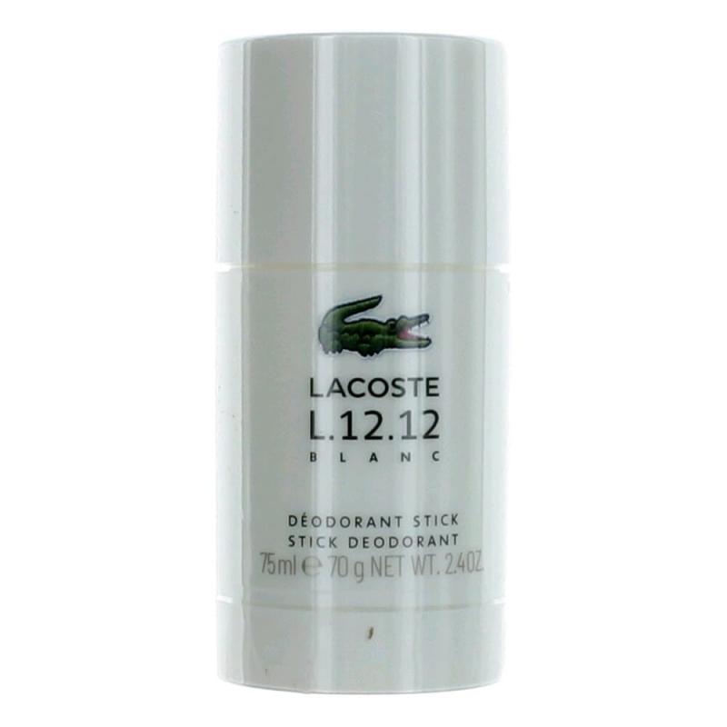 Lacoste L.12.12 White Blanc By Lacoste, 2.4 Oz Deodorant Stick For Men