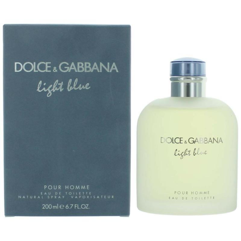 Light Blue By Dolce &amp; Gabbana, 6.7 Oz Eau De Toilette Spray For Men