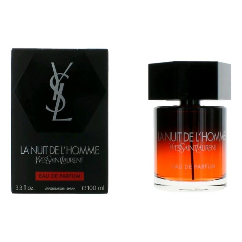 La Nuit De L'Homme By Yves Saint Laurent, 3.4 Oz Eau De Parfum Spray For Men