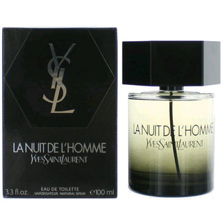 La Nuit De L'Homme By Yves Saint Laurent, 3.3 Oz Eau De Toilette Spray For Men