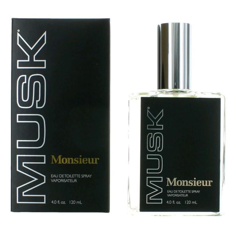 Monsieur Musk By Dana, 4 Oz Eau De Toilette Spray For Men