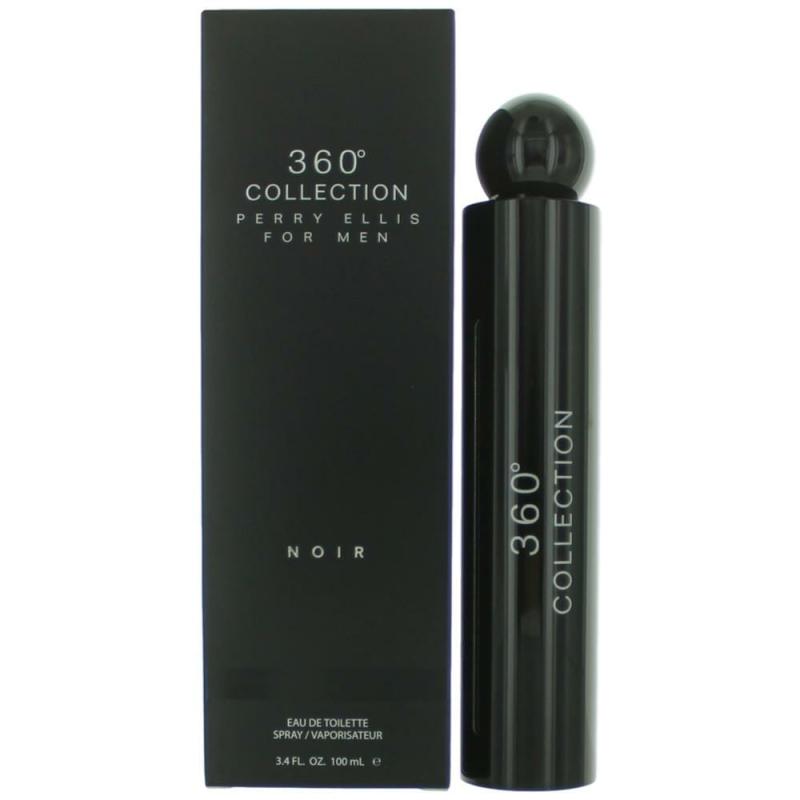 Perry Ellis 360 Collection Noir By Perry Ellis, 3.4 Oz Eau De Toilette Spray For Men