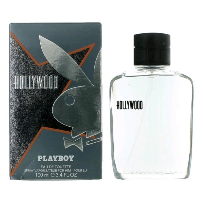 Playboy Hollywood By Coty, 3.4 Oz Eau De Toilette Spray For Men