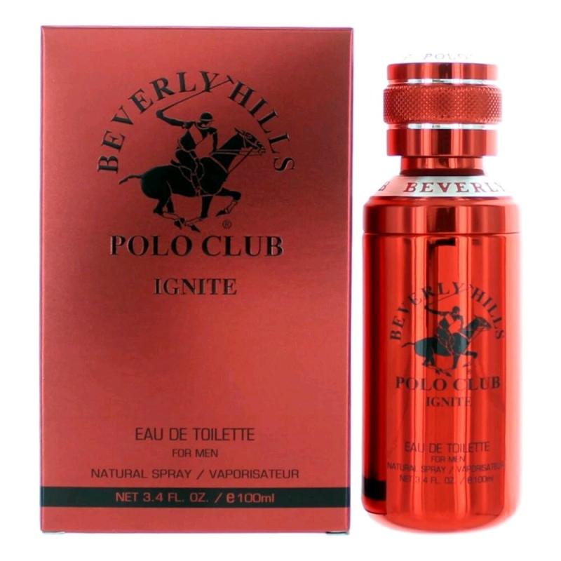 Bhpc Ignite By Beverly Hills Polo Club, 3.4 Oz Eau De Toilette Spray For Men