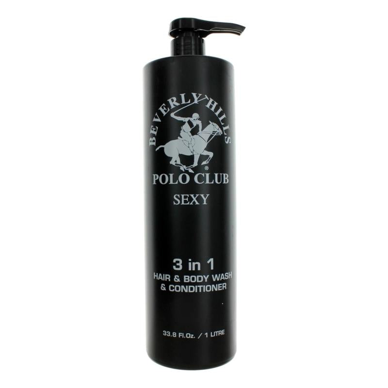 Bhpc Sexy By Beverly Hills Polo Club, 33.8 Oz 3-In-1 Hair &amp; Body Wash &amp; Conditioner For Men