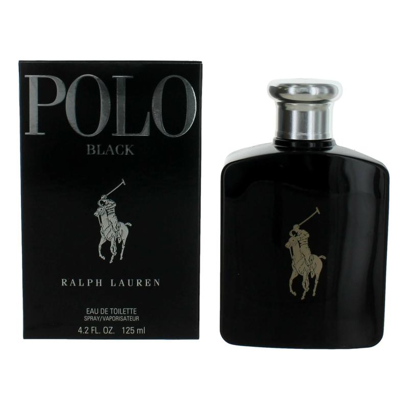 Polo Black By Ralph Lauren, 4.2 Oz Eau De Toilette Spray For Men