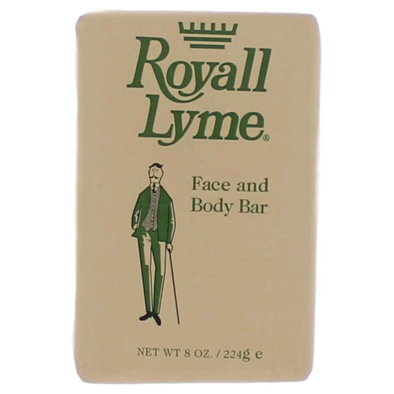 Royall Lyme By Royall Fragrances, 8 Oz Face &amp; Body Bar (Soap) For Men