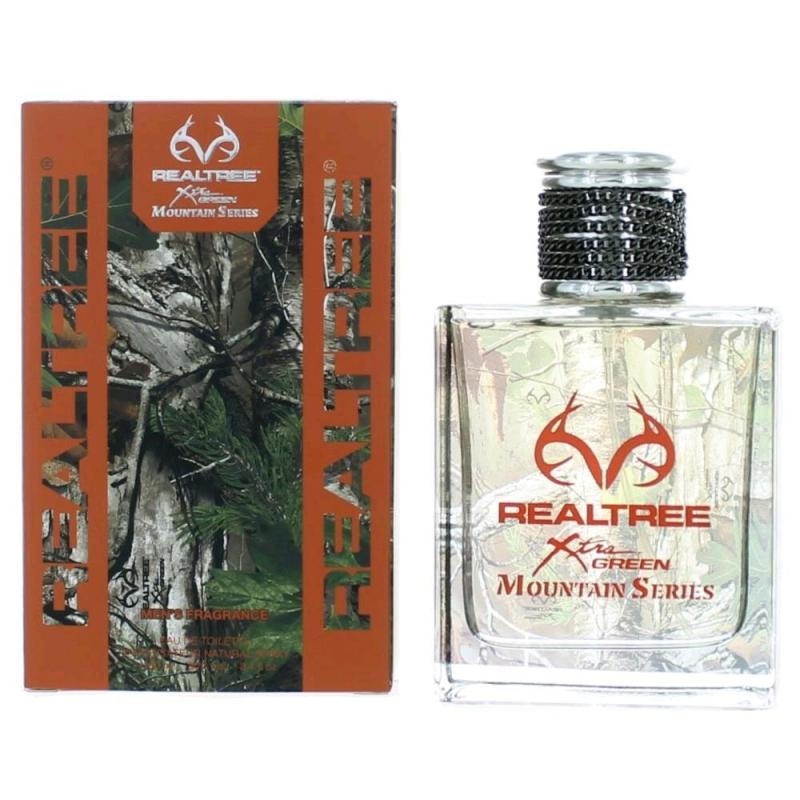 Realtree Mountain Series By Realtree, 3.4 Oz Eau De Toilette Spray For Men