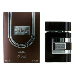 Challenge By Sapil, 3.4 Oz Eau De Toilette Spray For Men