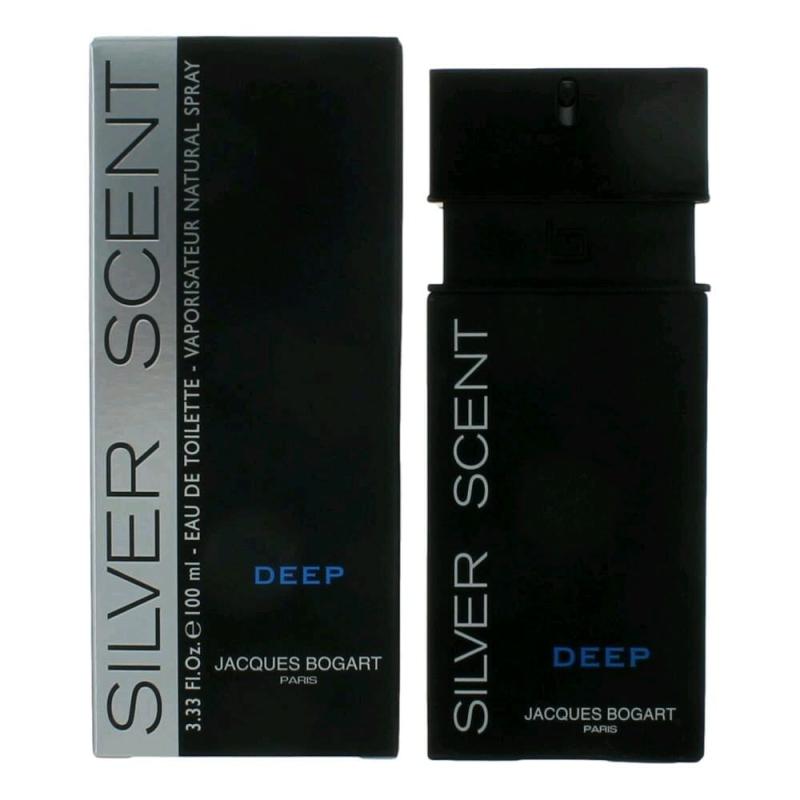 Silver Scent Deep By Jacques Bogart, 3.4 Oz Eau De Toilette Spray For Men