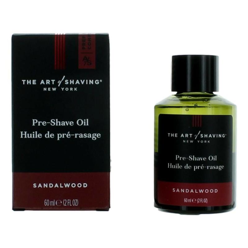 The Art Of Shaving Sandalwood By The Art Of Shaving, 2 Oz Pre-Shave Oil For Men