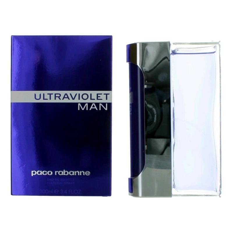 Ultraviolet Man By Paco Rabanne, 3.4 Oz Eau De Toilette Spray For Men