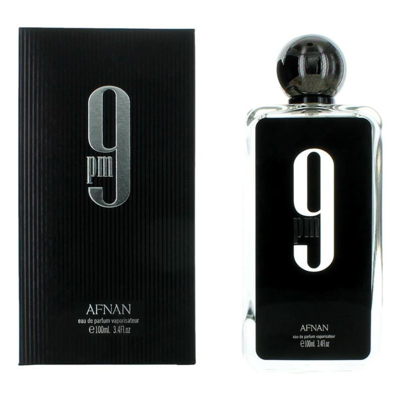 9 Pm By Afnan, 3.4 Oz Eau De Parfum Spray For Men