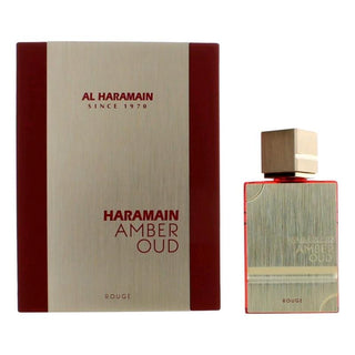 Amber Oud Rouge By Al Haramain, 2 Oz Eau De Parfum Spray For Unisex
