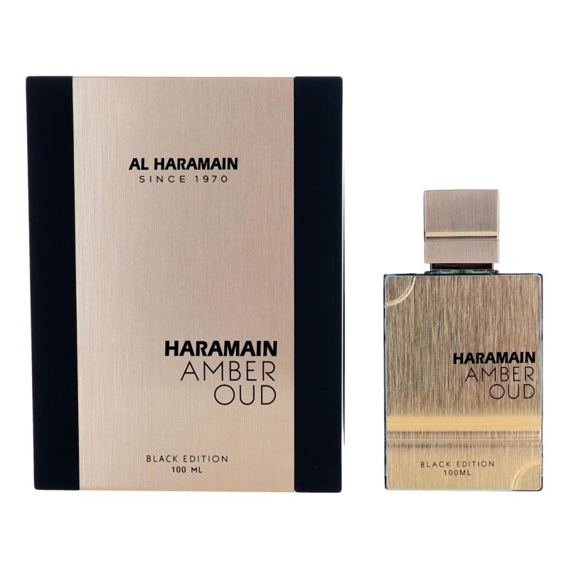 Amber Oud Black Edition By Al Haramain, 3.3 Oz Eau De Parfum Spray For Unisex