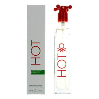 Hot By Benetton, 3.3 Oz Eau De Toilette Spray For Unisex