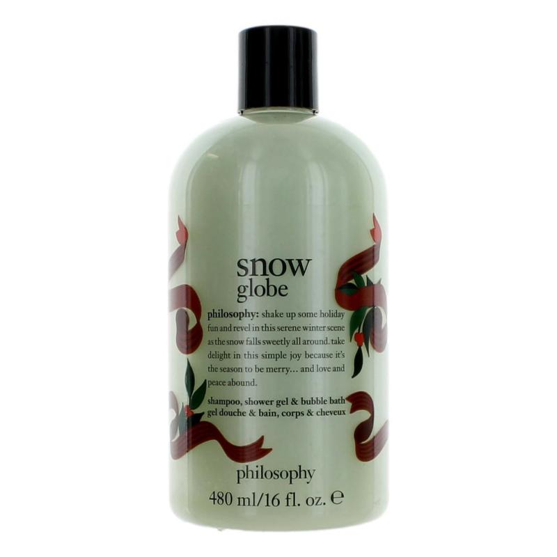 Snow Globe By Philosophy, 16 Oz Shampoo, Shower Gel &amp; Bubble Bath For Unisex