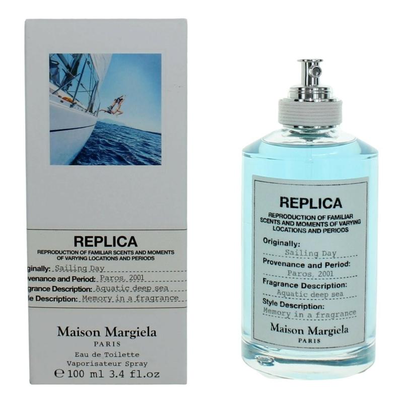 Replica Sailing Day By Maison Margiela, 3.4 Oz Eau De Toilette Spray For Unisex