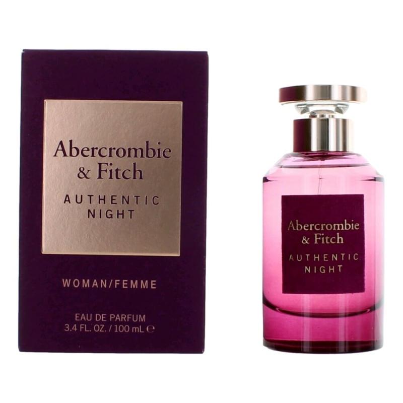 Authentic Night By Abercrombie &amp; Fitch, 3.4 Oz Eau De Parfum Spray For Women