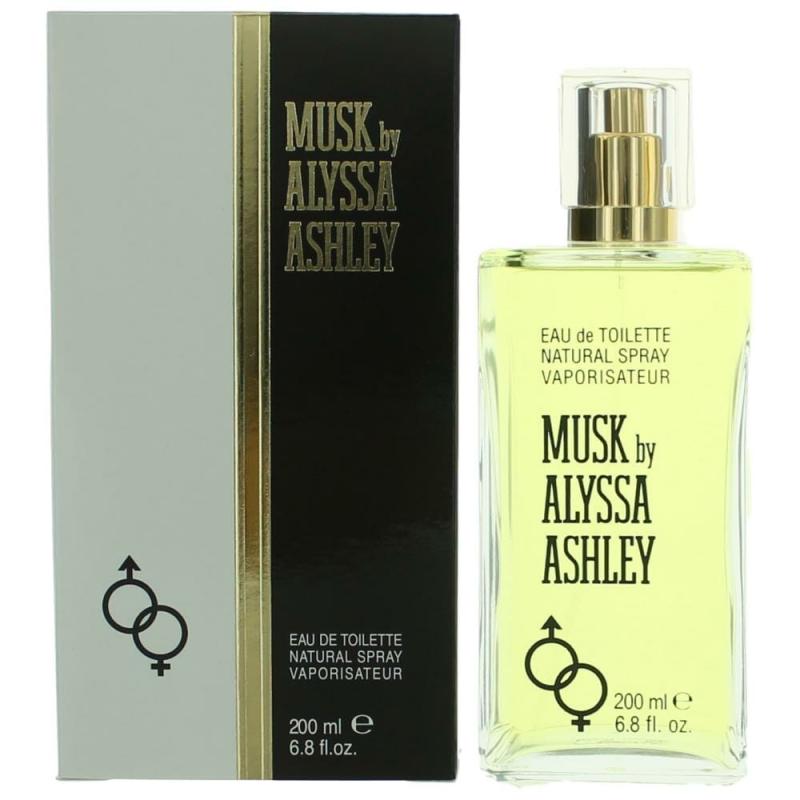Musk By Alyssa Ashley, 6.8 Oz Eau De Toilette Spray For Women