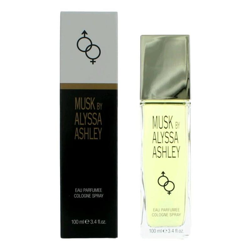Musk By Alyssa Ashley, 3.4 Oz Eau Parfumee Cologne Spray For Women