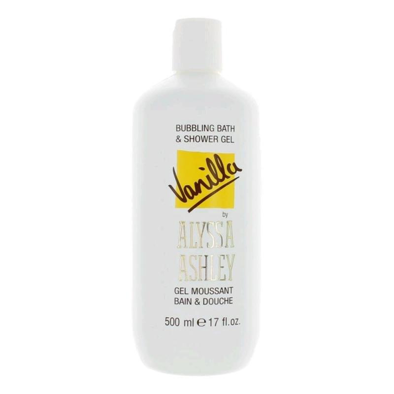 Vanilla By Alyssa Ashley, 17 Oz Bubbling Bath &amp; Shower Gel For Women