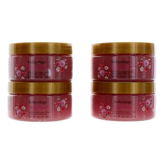 Sweet Love By Bodycology, 4 Pack Of 10.5 Oz Each Exfolianting Sugar Scrub For Women