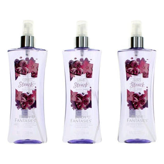 Love Struck By Parfums De Coeur, 3 X 8 Oz Fragrance Body Spray For Women
