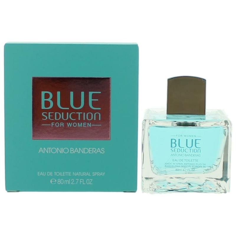 Blue Seduction By Antonio Banderas, 2.7 Oz Eau De Toilette Spray For Women